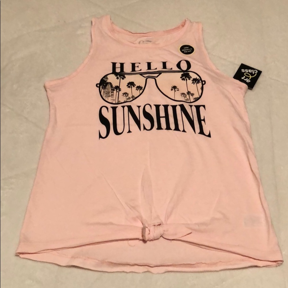 Art Class Pink Tank